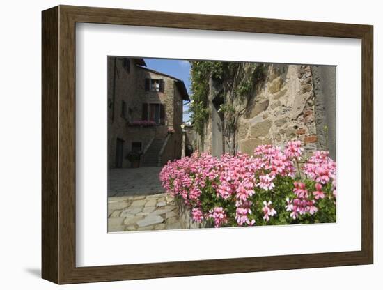 Volpaia, a Hill Village Near Radda, Chianti, Tuscany, Italy, Europe-Robert Harding-Framed Photographic Print