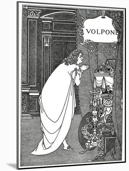 Volpone-Aubrey Beardsley-Mounted Art Print