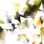 Abstract Triangular Background-VolsKinvols-Art Print