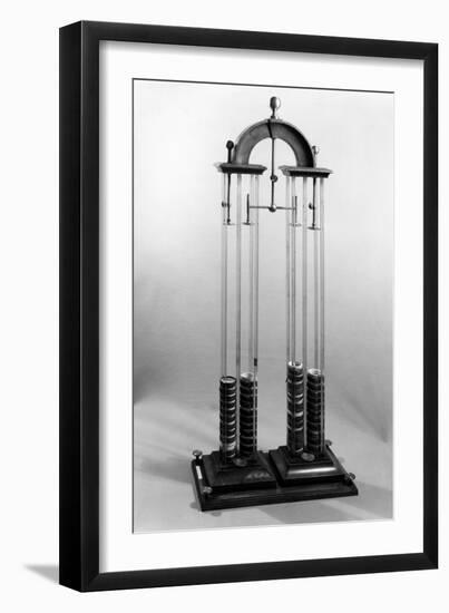 Voltaic Pile (Battery) Made for the Physicist, Jacques Alexandre Charles (1746-1823)-null-Framed Giclee Print