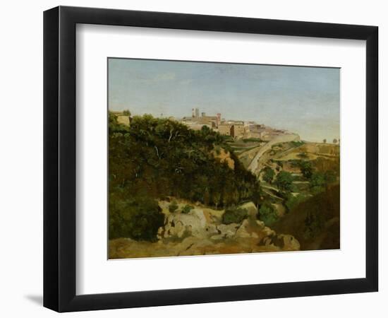 Volterra, Italy, 1834-Jean-Baptiste-Camille Corot-Framed Giclee Print