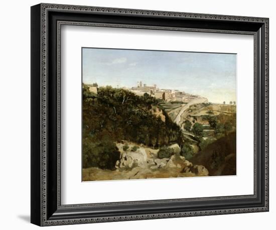 Volterra, Italy, 1834-Jean-Baptiste-Camille Corot-Framed Giclee Print