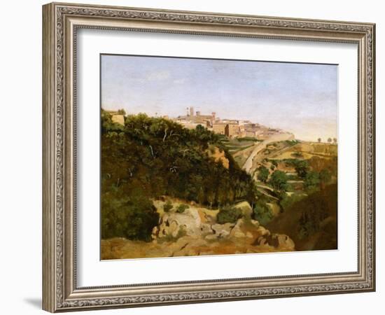 Volterra-Jean-Baptiste-Camille Corot-Framed Giclee Print