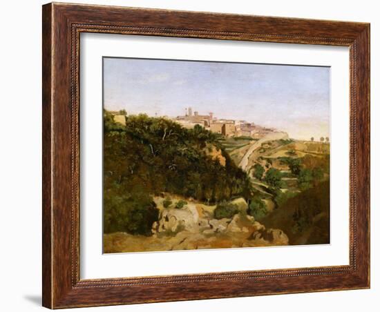 Volterra-Jean-Baptiste-Camille Corot-Framed Giclee Print