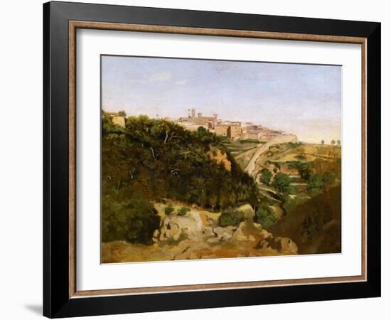 Volterra-Jean-Baptiste-Camille Corot-Framed Giclee Print