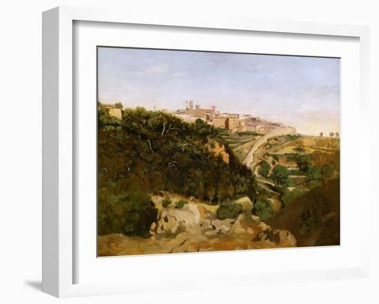 Volterra-Jean-Baptiste-Camille Corot-Framed Giclee Print