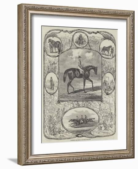 Voltigeur, the Winner of the Derby Stakes, 1850-Harrison William Weir-Framed Giclee Print