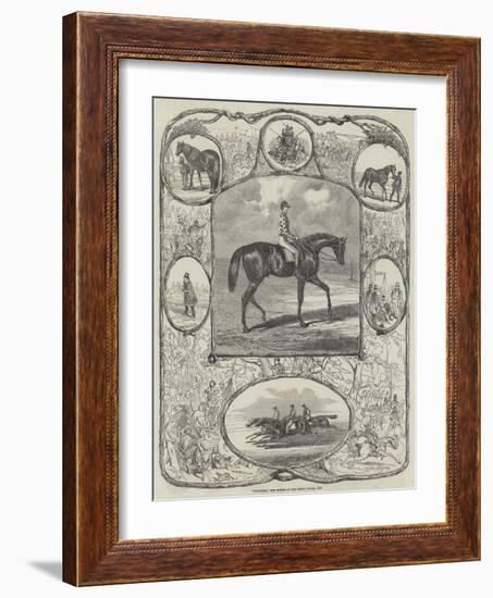 Voltigeur, the Winner of the Derby Stakes, 1850-Harrison William Weir-Framed Giclee Print