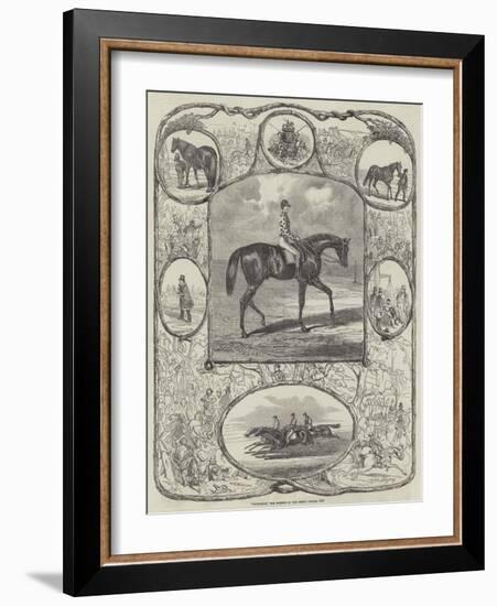 Voltigeur, the Winner of the Derby Stakes, 1850-Harrison William Weir-Framed Giclee Print