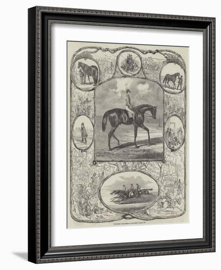 Voltigeur, the Winner of the Derby Stakes, 1850-Harrison William Weir-Framed Giclee Print