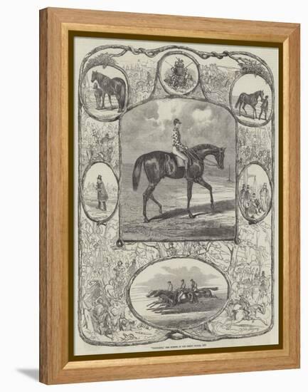 Voltigeur, the Winner of the Derby Stakes, 1850-Harrison William Weir-Framed Premier Image Canvas