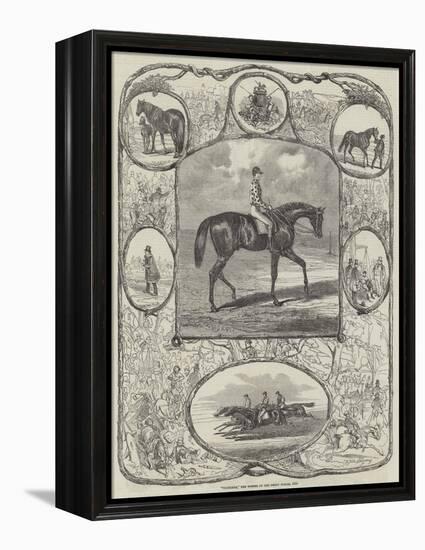 Voltigeur, the Winner of the Derby Stakes, 1850-Harrison William Weir-Framed Premier Image Canvas