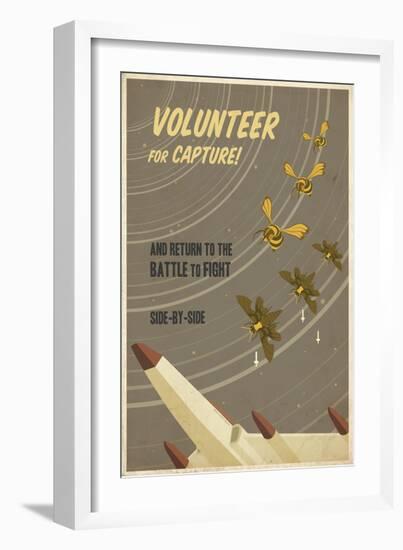 Volunteer for Capture-Steve Thomas-Framed Giclee Print