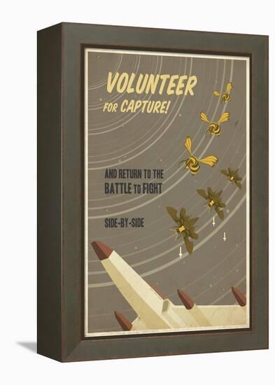 Volunteer for Capture-Steve Thomas-Framed Premier Image Canvas