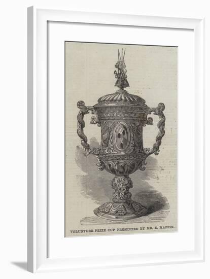 Volunteer Prize Cup Presented by Mr E Mappin-null-Framed Giclee Print