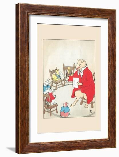 Volunteer Teacher-Frances Beem-Framed Art Print