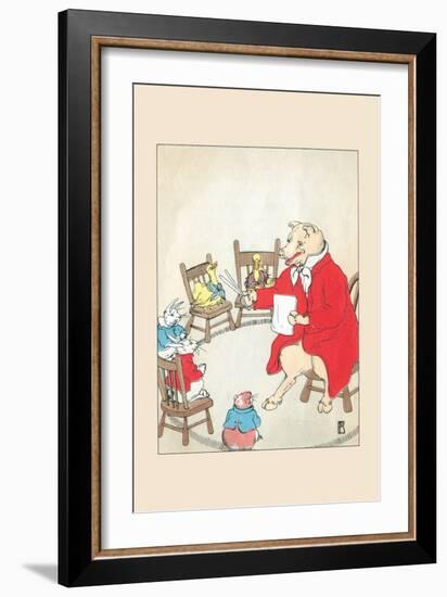 Volunteer Teacher-Frances Beem-Framed Art Print