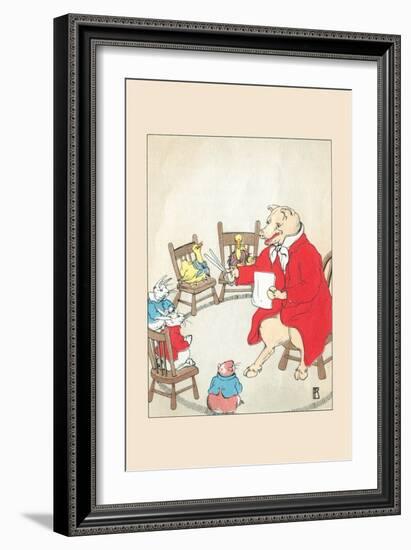 Volunteer Teacher-Frances Beem-Framed Art Print