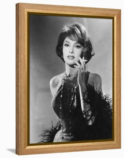 Volupte Go Naked in the World, Gina Lollobrigida, 1961-null-Framed Stretched Canvas