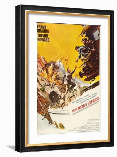 Von Ryan's Express, 1965, Directed by Mark Robson-null-Framed Giclee Print
