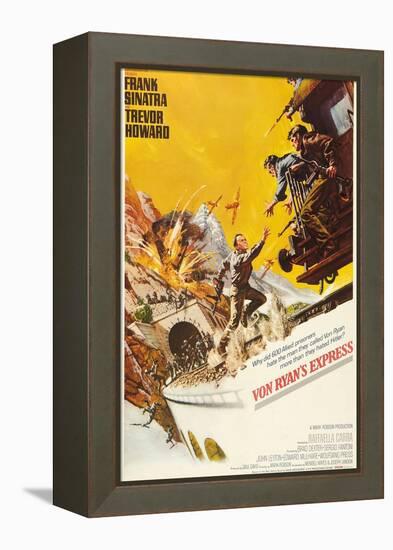 Von Ryan's Express, 1965, Directed by Mark Robson-null-Framed Premier Image Canvas