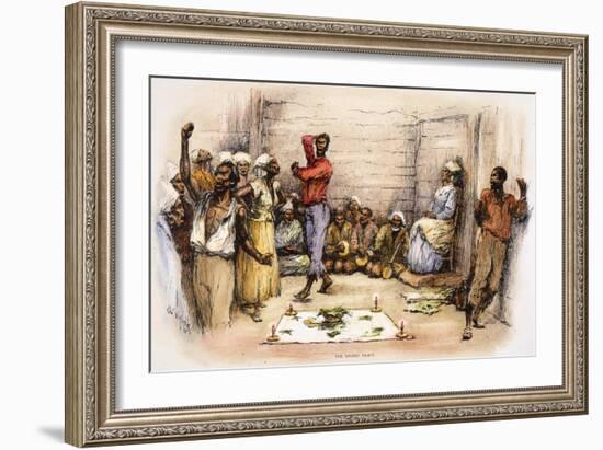 Voodoo Dance, 1885-Edward Windsor Kemble-Framed Giclee Print