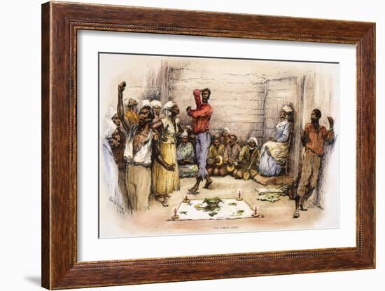 Voodoo Dance, 1885-Edward Windsor Kemble-Framed Giclee Print