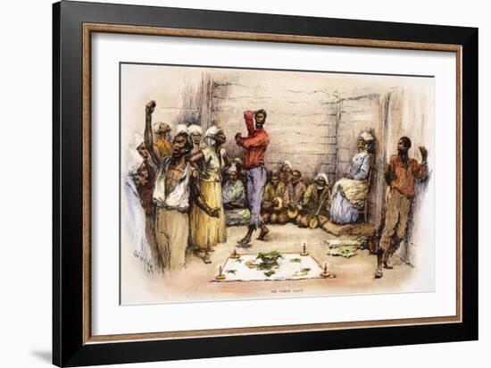 Voodoo Dance, 1885-Edward Windsor Kemble-Framed Giclee Print