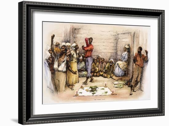 Voodoo Dance, 1885-Edward Windsor Kemble-Framed Giclee Print