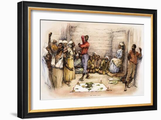 Voodoo Dance, 1885-Edward Windsor Kemble-Framed Giclee Print