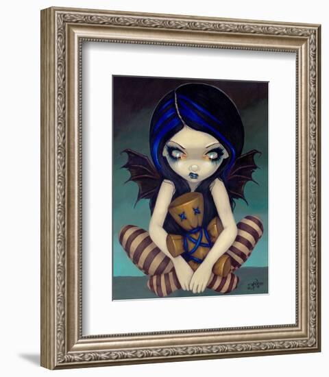 Voodoo In Blue-Jasmine Becket-Griffith-Framed Art Print