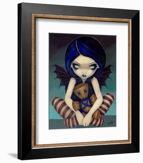 Voodoo In Blue-Jasmine Becket-Griffith-Framed Art Print