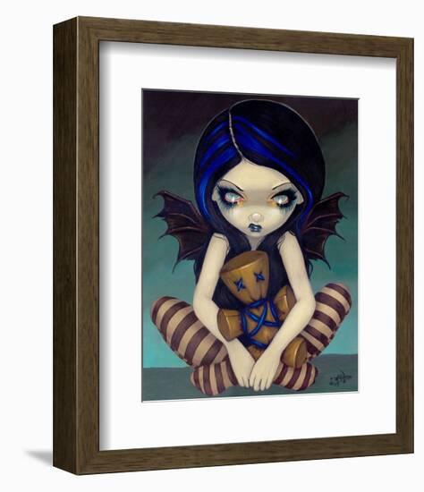 Voodoo In Blue-Jasmine Becket-Griffith-Framed Art Print