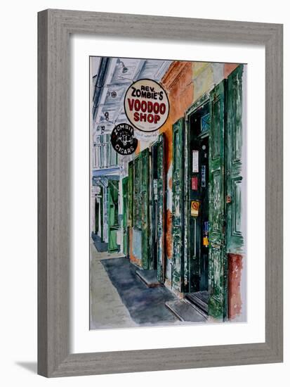 Voodoo Shop, New Orleans, 2013-Anthony Butera-Framed Giclee Print