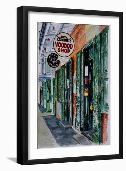 Voodoo Shop, New Orleans, 2013-Anthony Butera-Framed Giclee Print