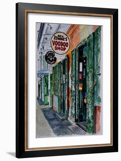 Voodoo Shop, New Orleans, 2013-Anthony Butera-Framed Giclee Print