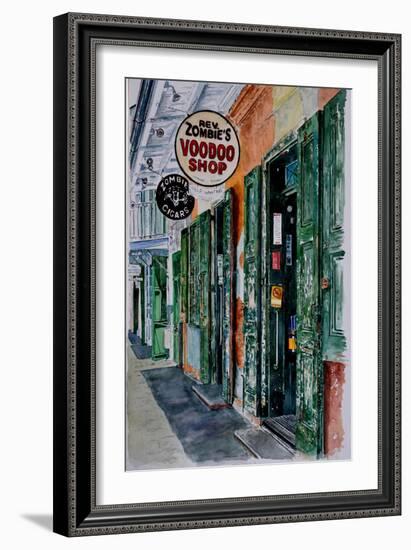 Voodoo Shop, New Orleans, 2013-Anthony Butera-Framed Giclee Print