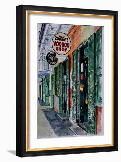 Voodoo Shop, New Orleans, 2013-Anthony Butera-Framed Giclee Print