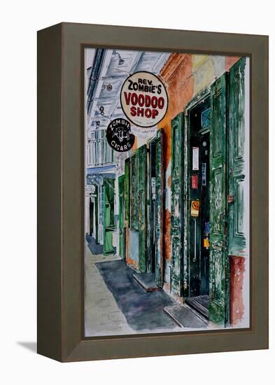 Voodoo Shop, New Orleans, 2013-Anthony Butera-Framed Premier Image Canvas