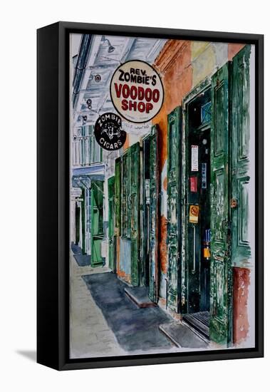 Voodoo Shop, New Orleans, 2013-Anthony Butera-Framed Premier Image Canvas