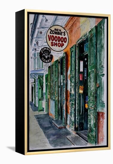 Voodoo Shop, New Orleans, 2013-Anthony Butera-Framed Premier Image Canvas