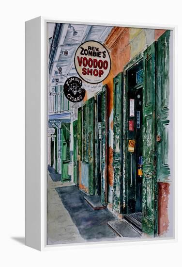 Voodoo Shop, New Orleans, 2013-Anthony Butera-Framed Premier Image Canvas