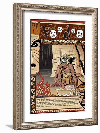 Voodoo-Wilbur Pierce-Framed Art Print