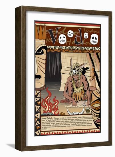 Voodoo-Wilbur Pierce-Framed Art Print