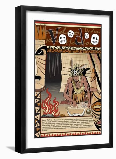 Voodoo-Wilbur Pierce-Framed Art Print