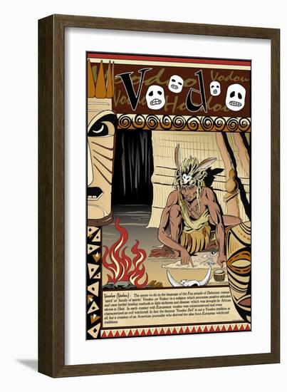 Voodoo-Wilbur Pierce-Framed Art Print