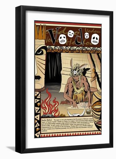 Voodoo-Wilbur Pierce-Framed Art Print