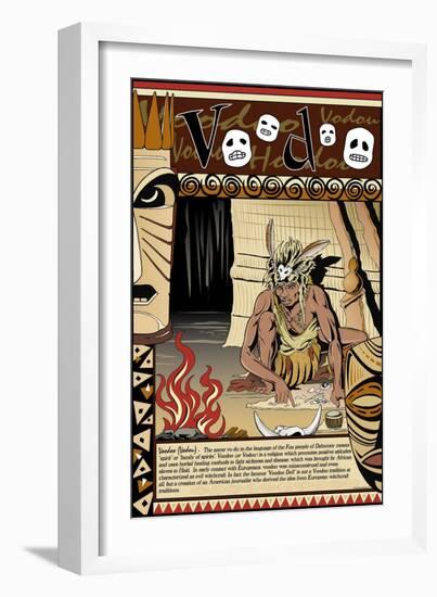 Voodoo-Wilbur Pierce-Framed Art Print