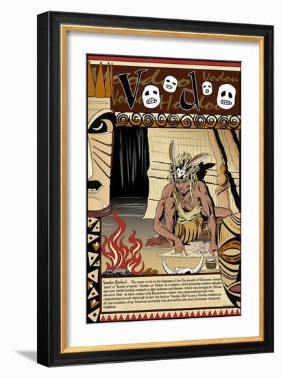 Voodoo-Wilbur Pierce-Framed Art Print