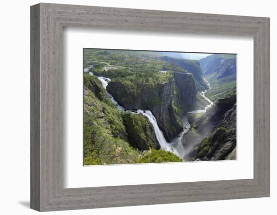 Voringfoss Waterfall, Near Eidfjord, Hordaland, Norway, Scandinavia, Europe-Gary Cook-Framed Photographic Print